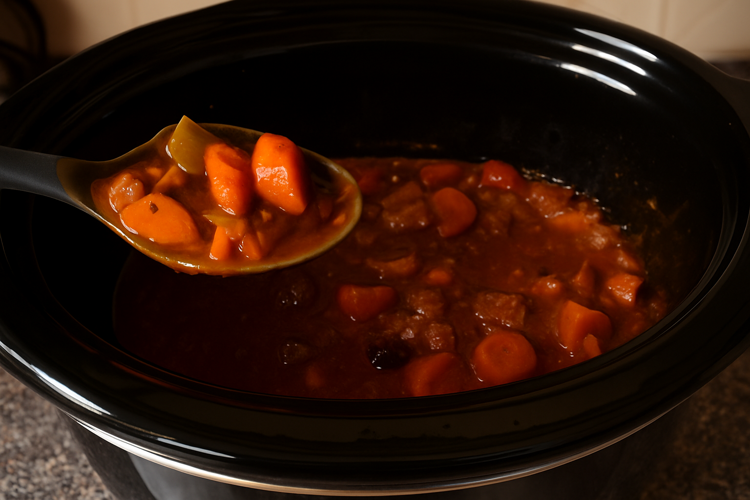 Slow Cooked Red Wine Beef Stew #lowandslow
