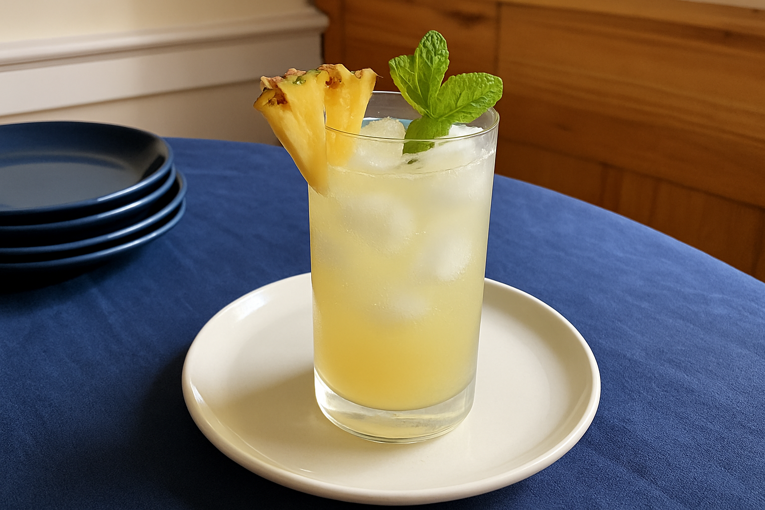 Pineapple Coconut Collins
