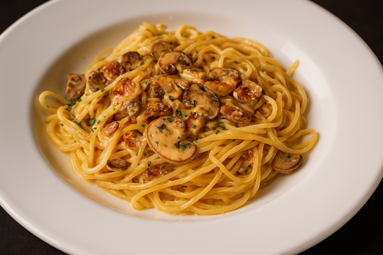 Mushroom Pasta