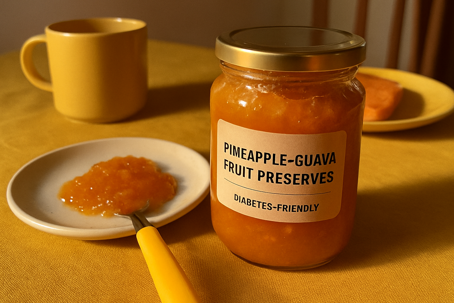 Pineapple-Guava Fruit Preserves