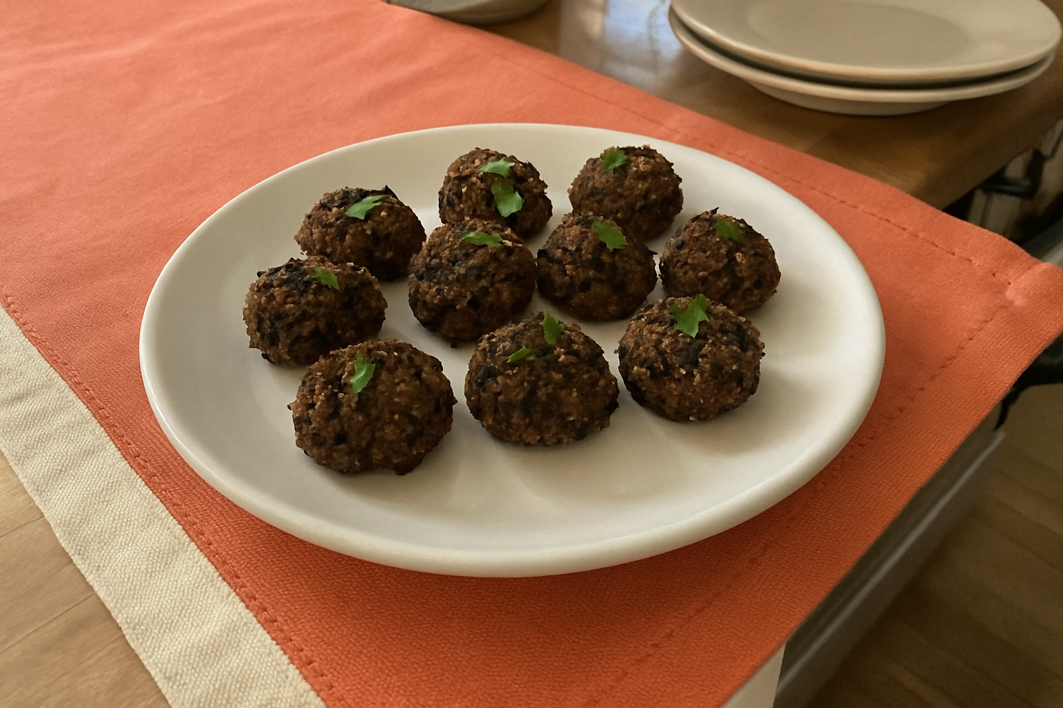 Spiced Quinoa Black Bean Bites