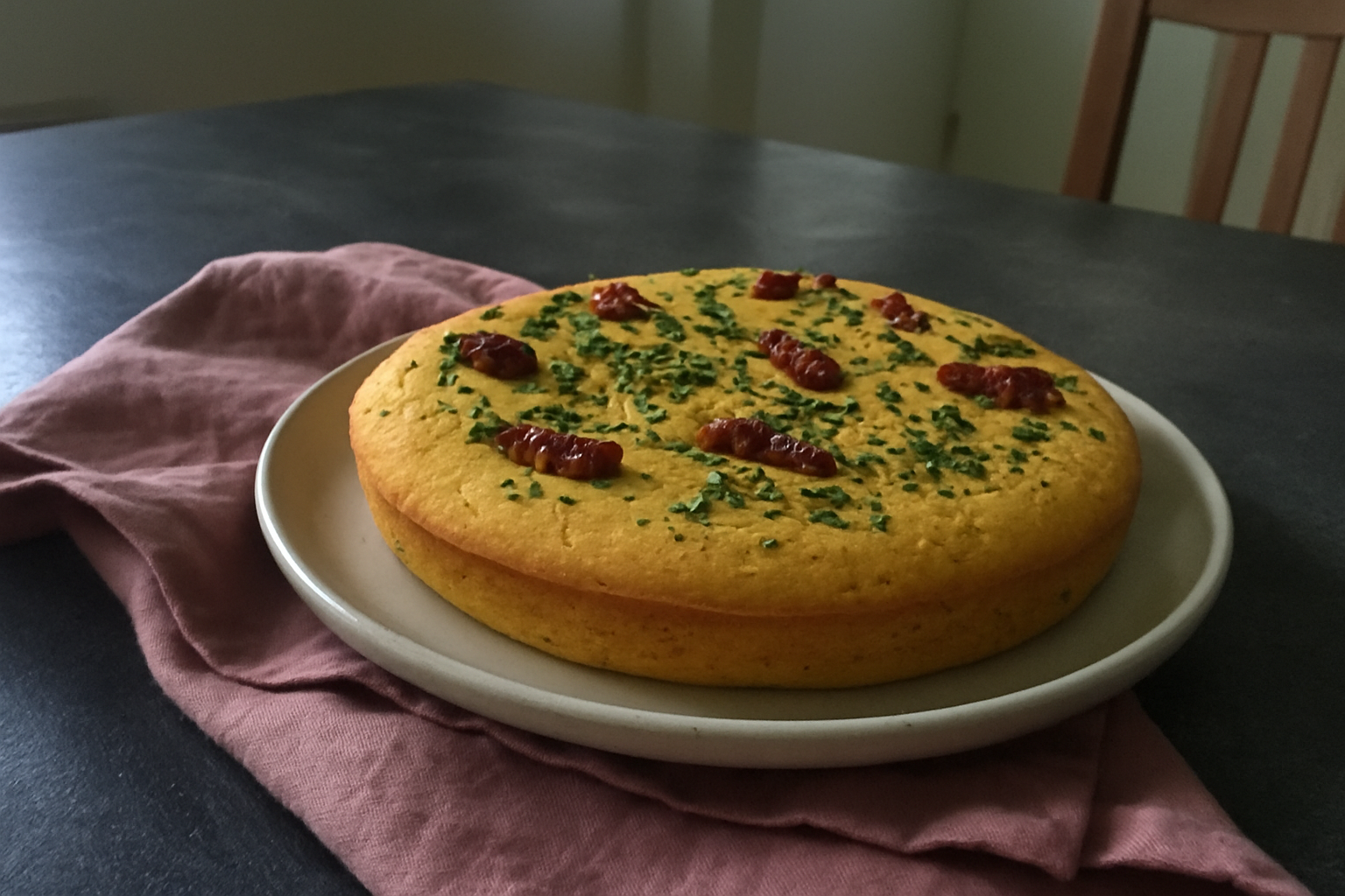 Chickpea Flour Focaccia