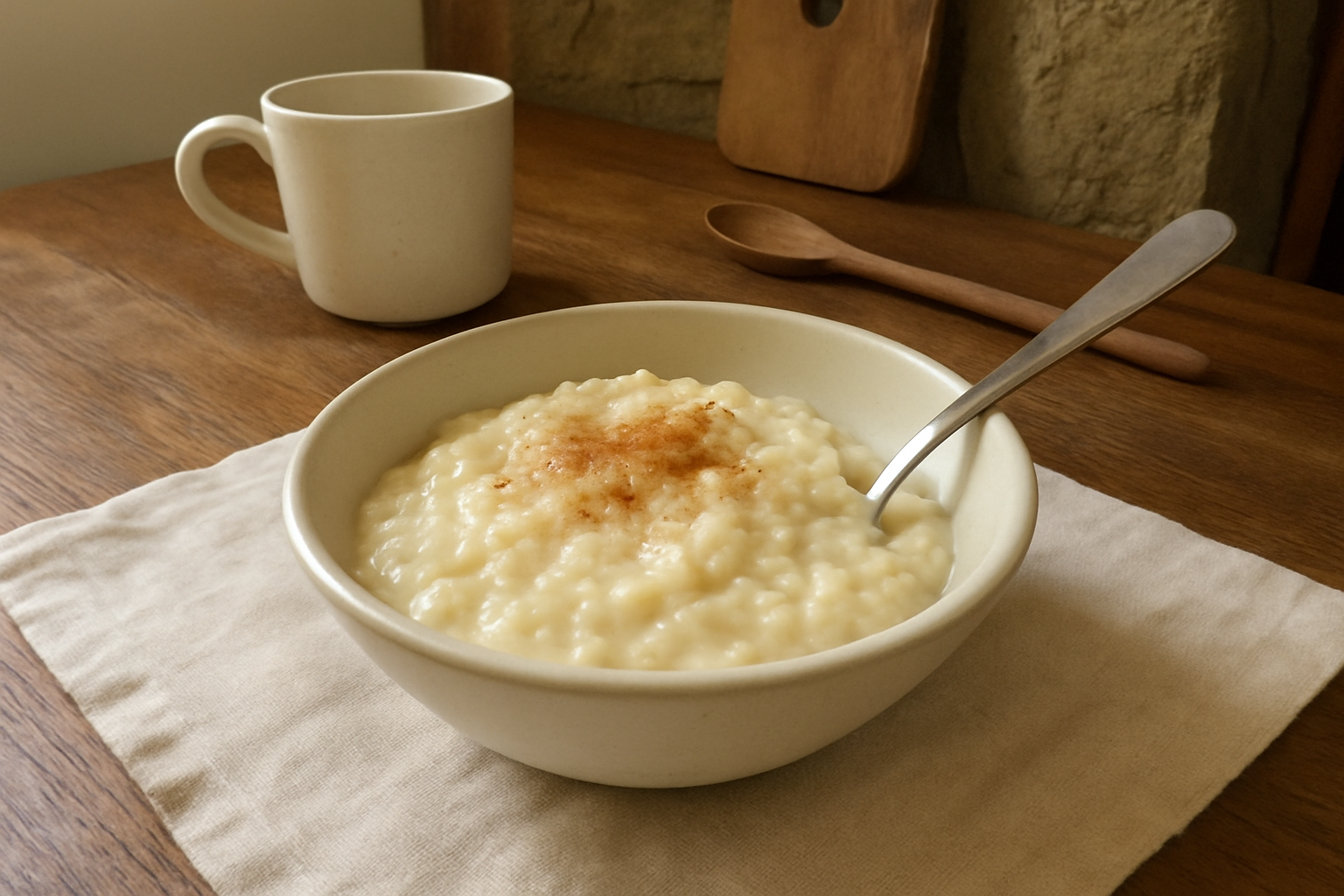 Creamy Vanilla Rice Pudding