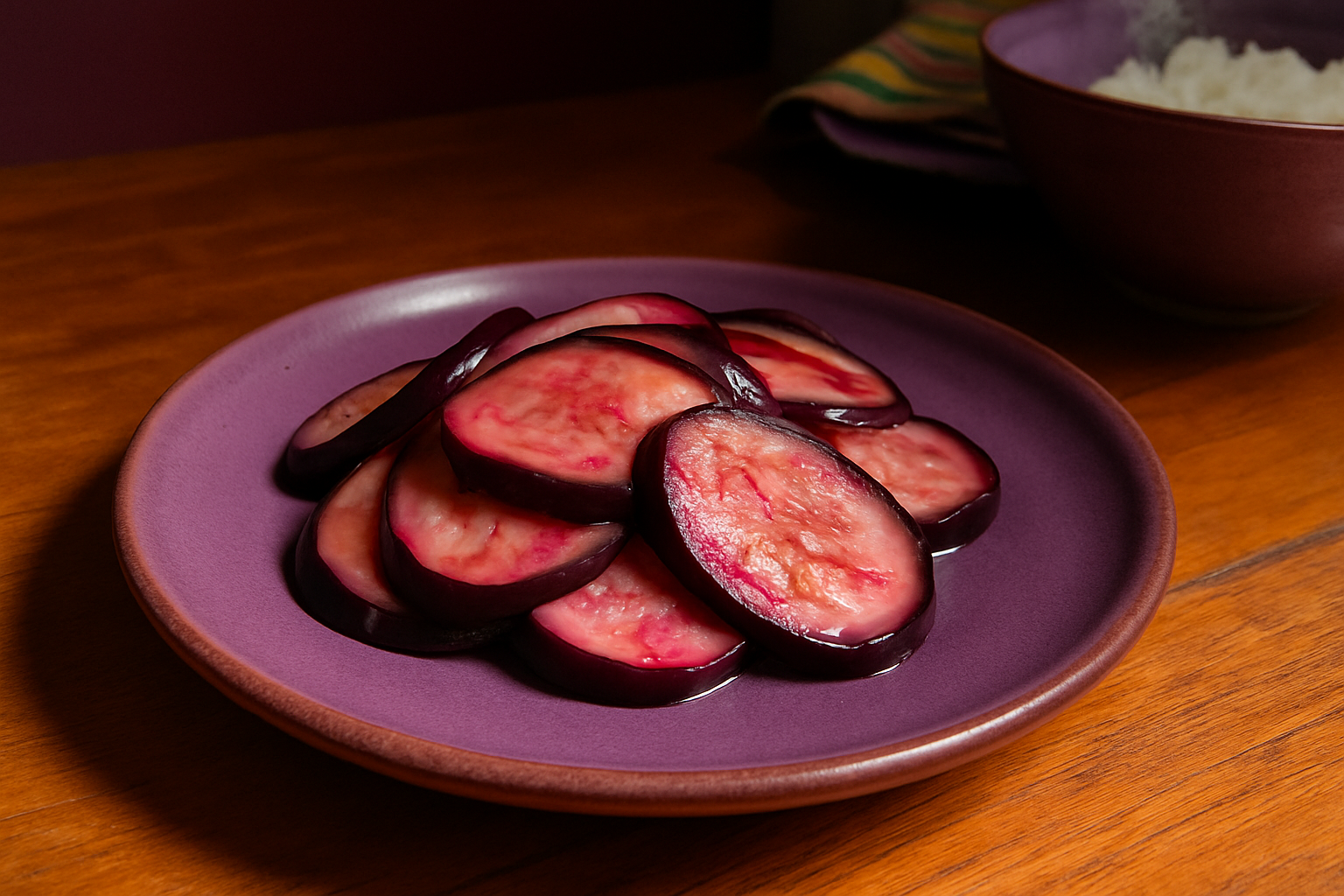 Shiro-Ume Pickled Eggplant