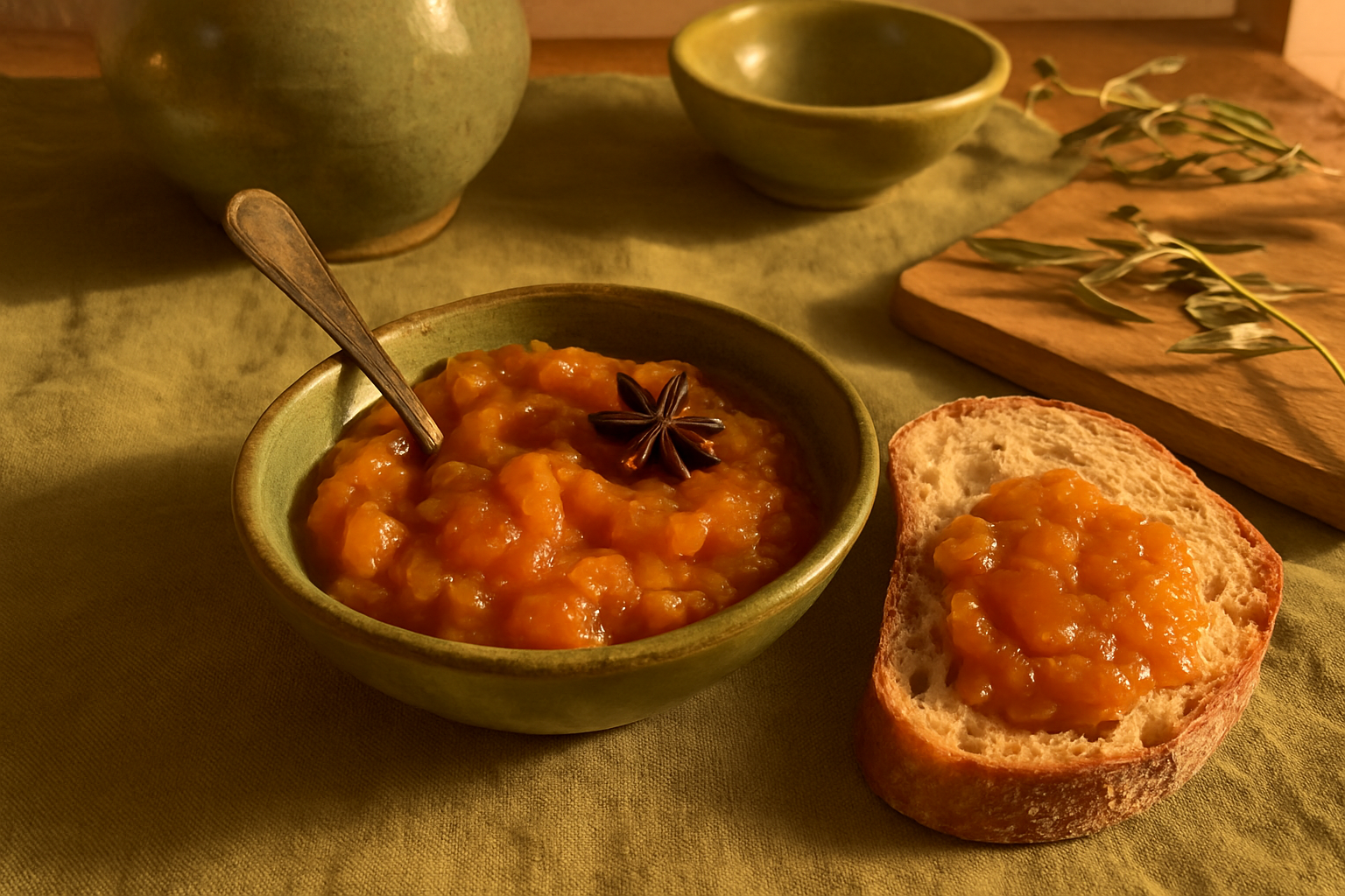 Sweet Persimmon Chutney