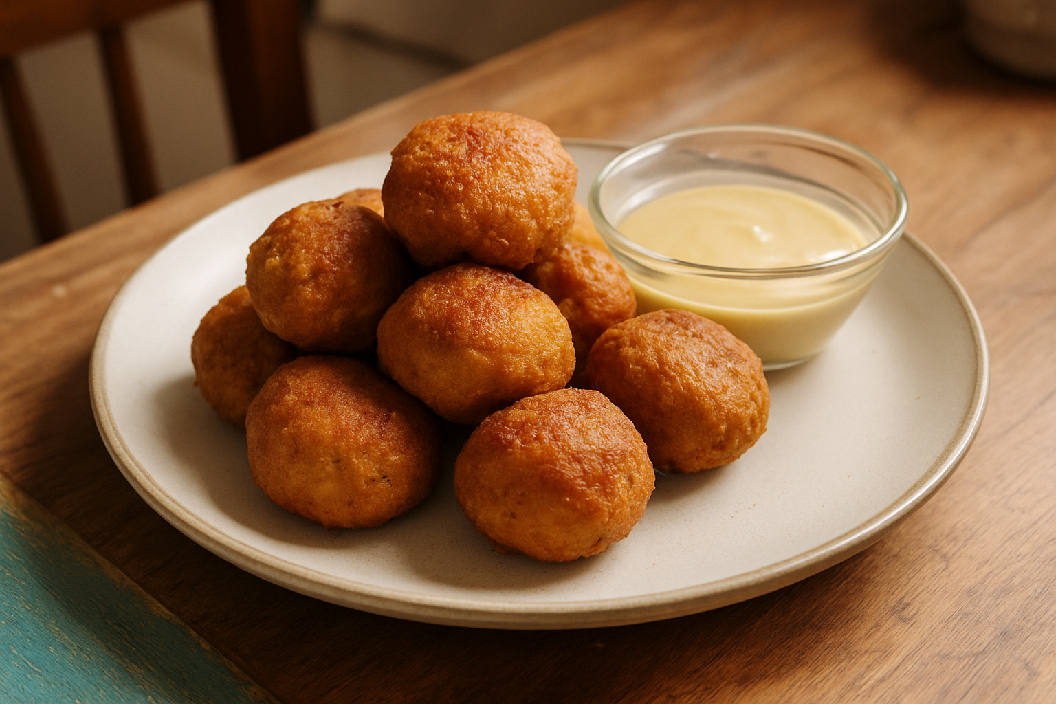 Fried Gefilte Fish Balls