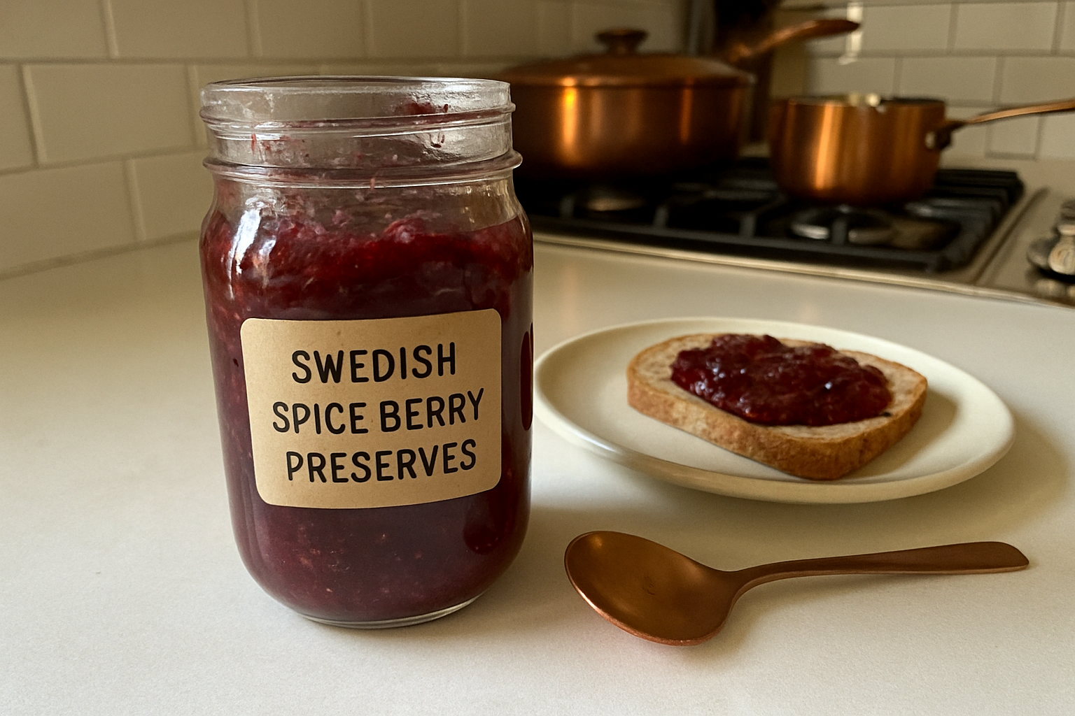 Swedish Spice Berry Preserves