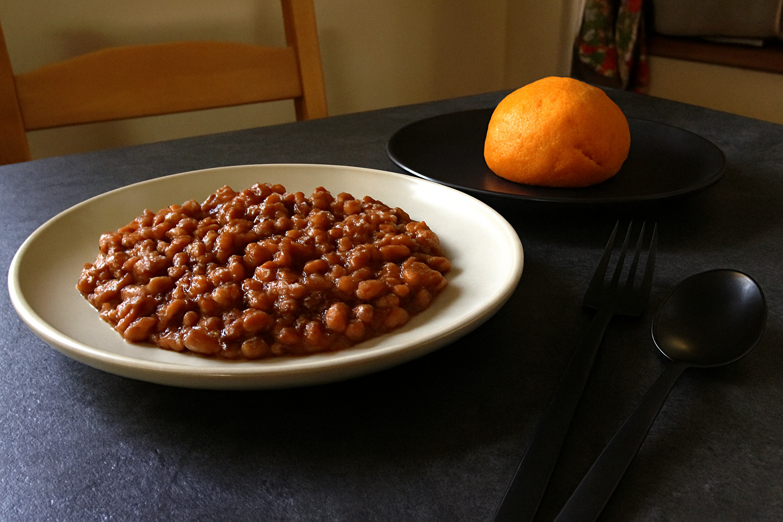 Bean and Sweet Potato Fufu