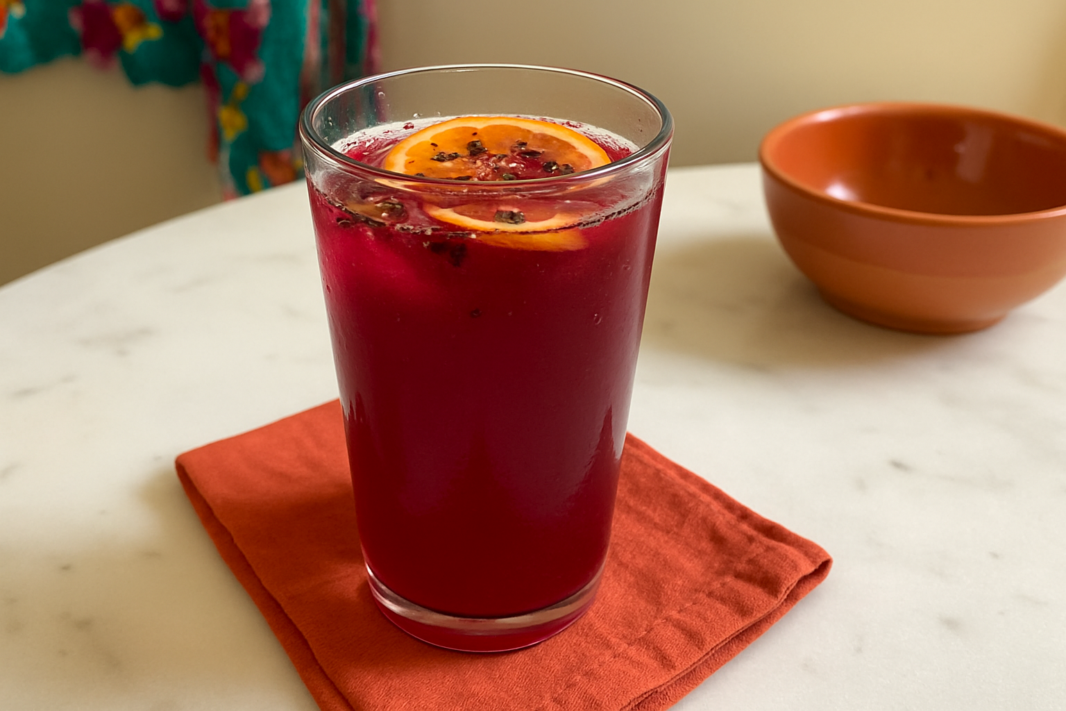Ethiopian Spiced Hibiscus Drink