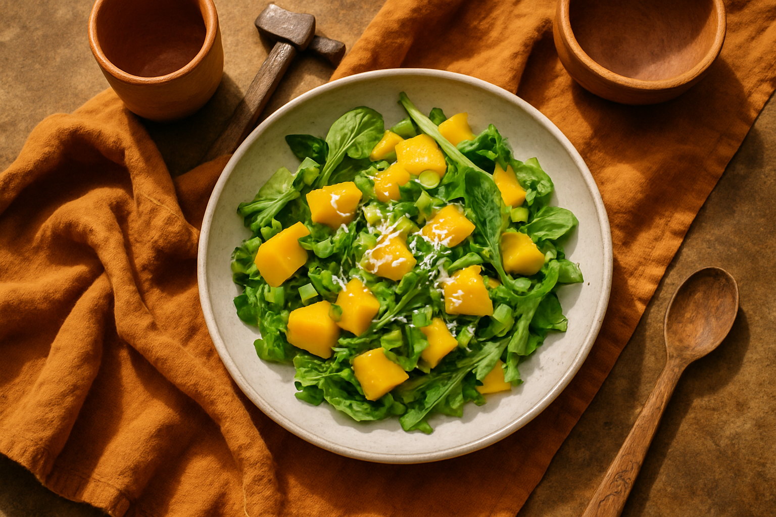 Tropical Coco Mango Salad