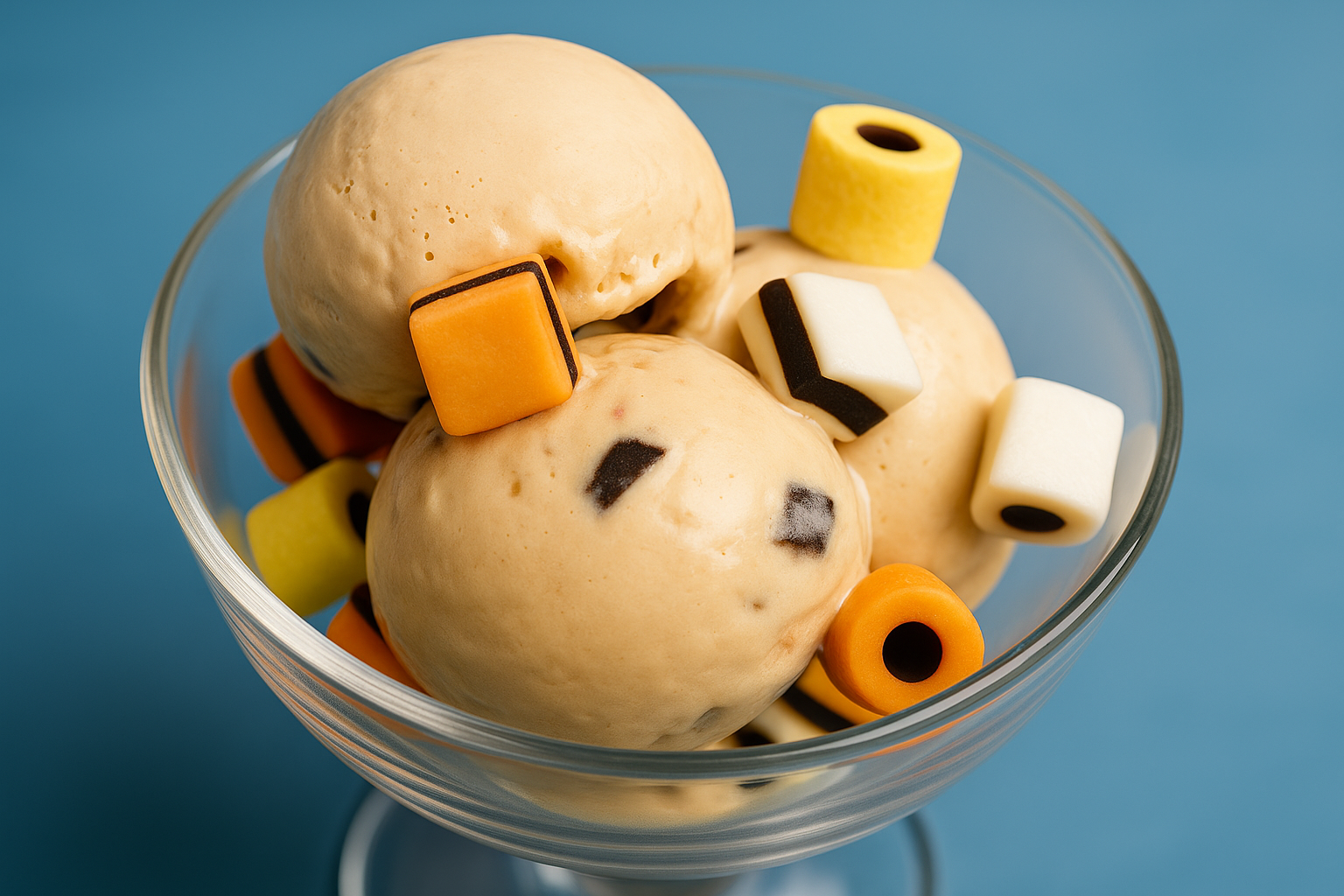 Marcus Wareing's Liquorice Allsorts Ice-cream