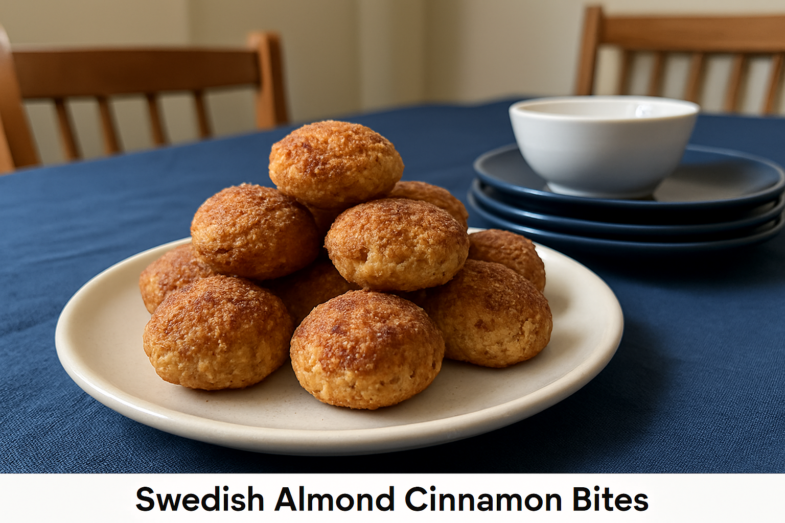 Swedish Almond Cinnamon Bites