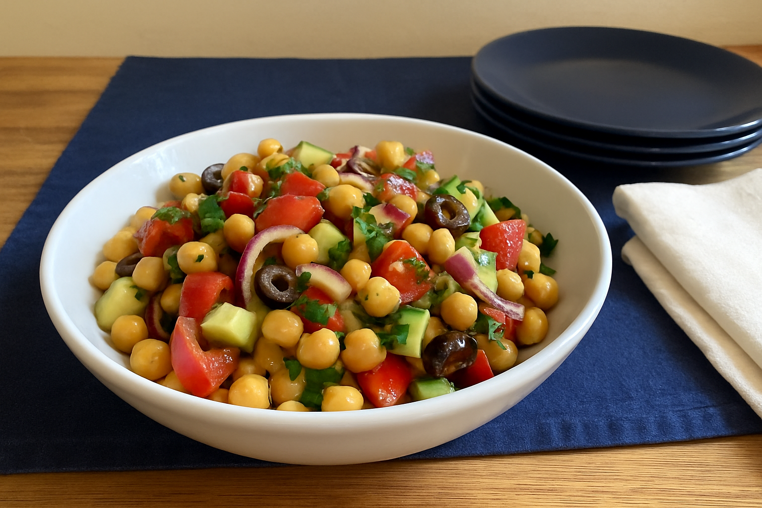 Mediterranean Chickpea Salad