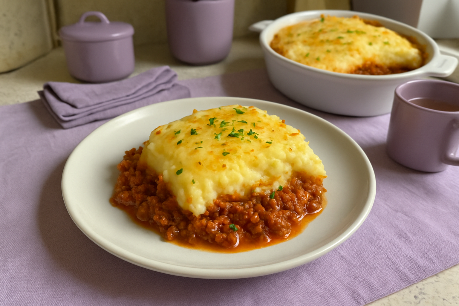 Spicy Lamb Shepherd's Pie