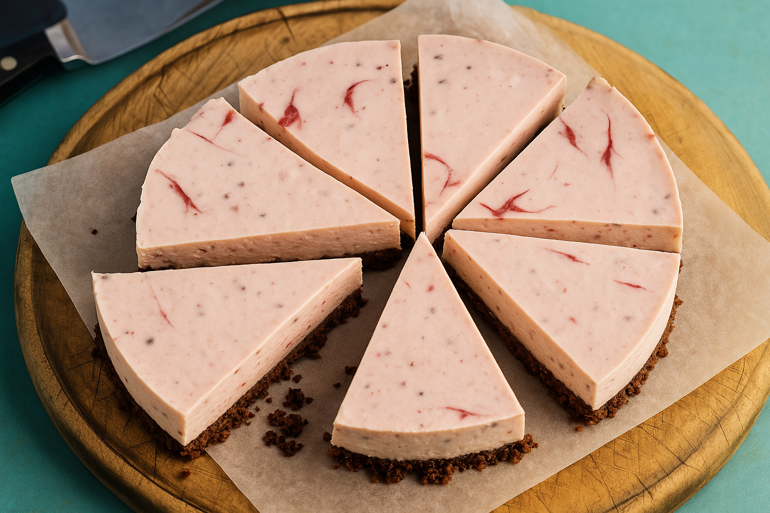 Marcus Wareing's Turkish Delight Cheesecake