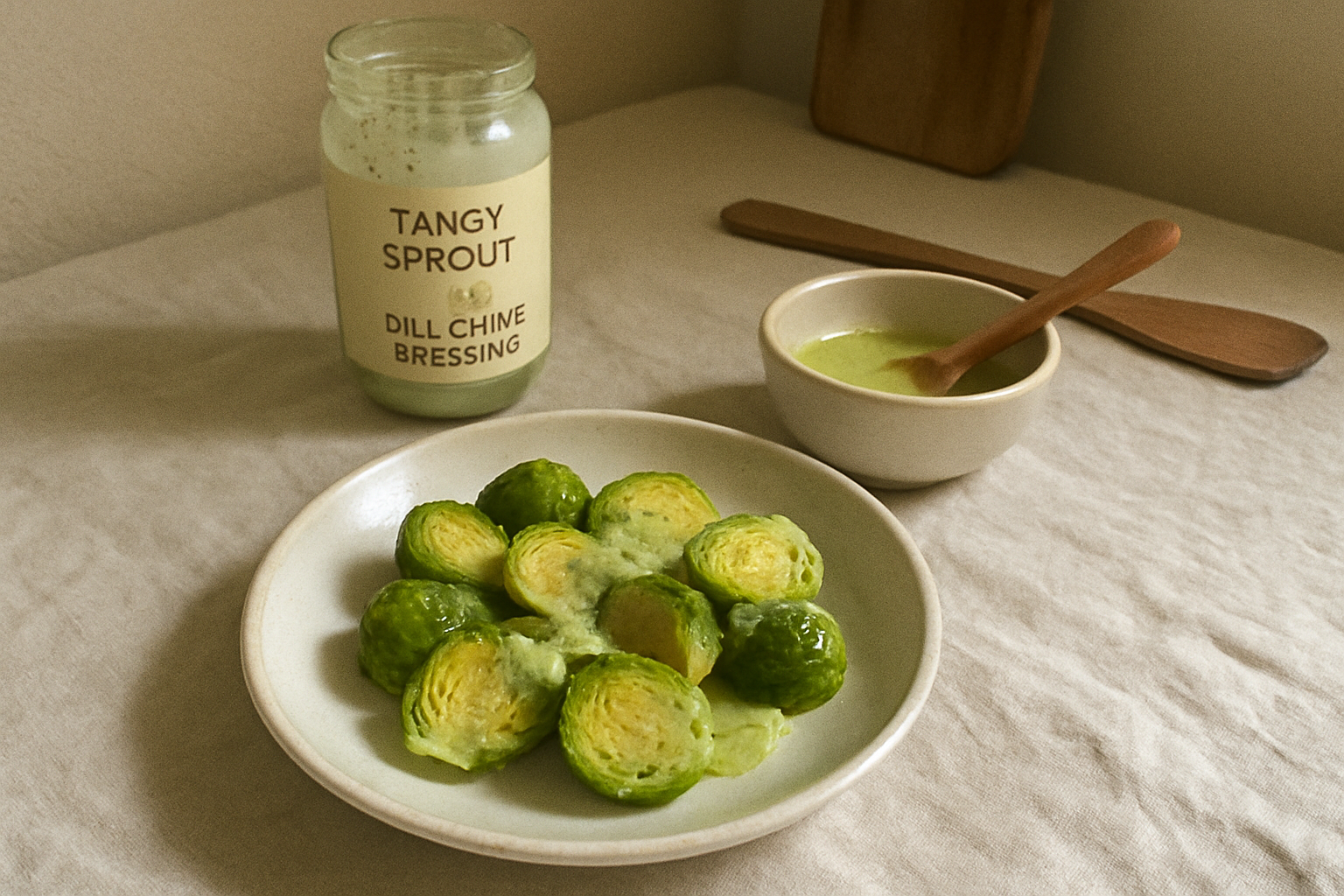 Tangy Sprout and Dill Chive Dressing