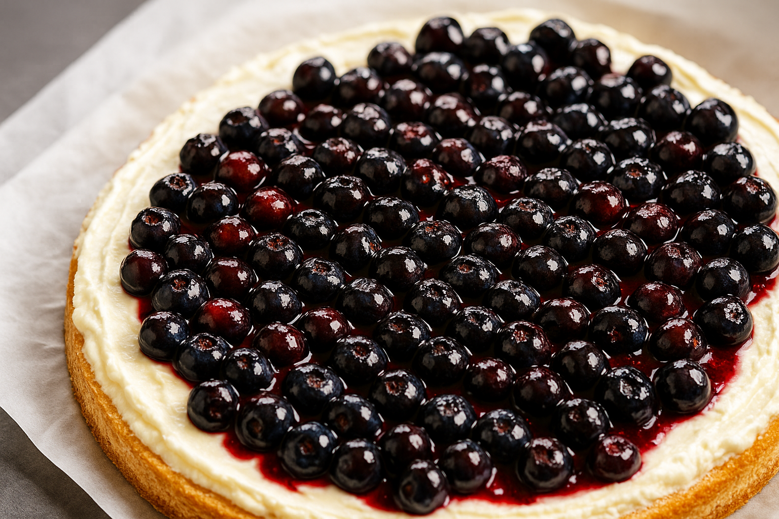 Tana Ramsay's Easy Blueberry Tart